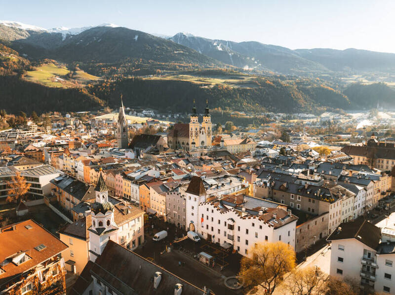 Brixen - Drohnenaufnahme